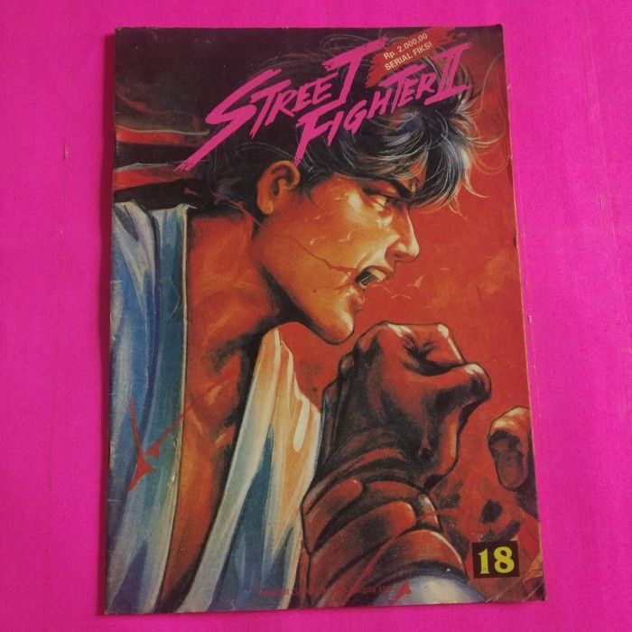 Komik Lawas Street Fighter II Menggulingkan Kaisar Agung vol 18