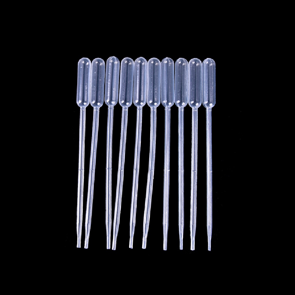 Prt 100PCS 0.5ml Disposable Poly Eye Dropper Transfer Pipet Graduated fm PRT