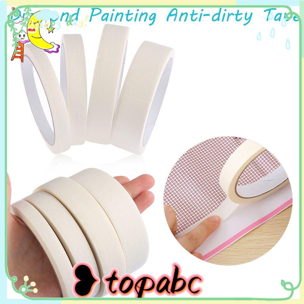 Top 20m tape Anti Kotor Putih Stiker Cross Stitch DIY Masking tape