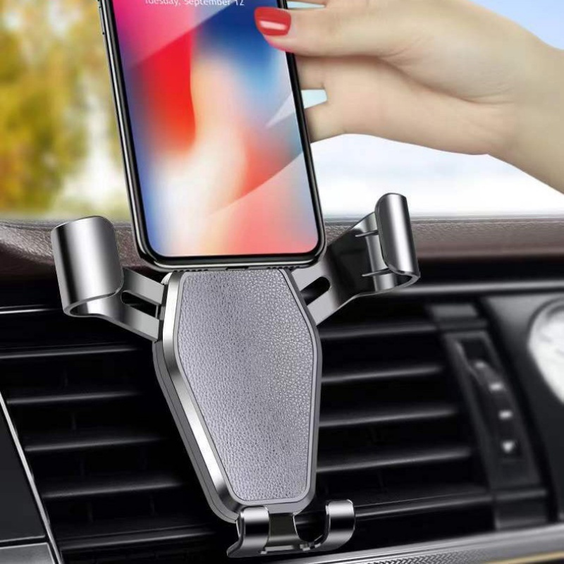 Dudukan Ponsel Gravitasi Mobil Outlet Udara Dashboard Mount Klip Stand Rotating Adjustable Mobile Bracket Untuk Aksesoris Interior Otomatis
