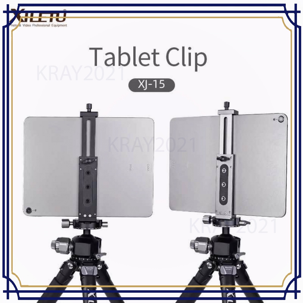 Dudukan Tablet Clip Bracket Holder Mount Tripod Monopod -TP477