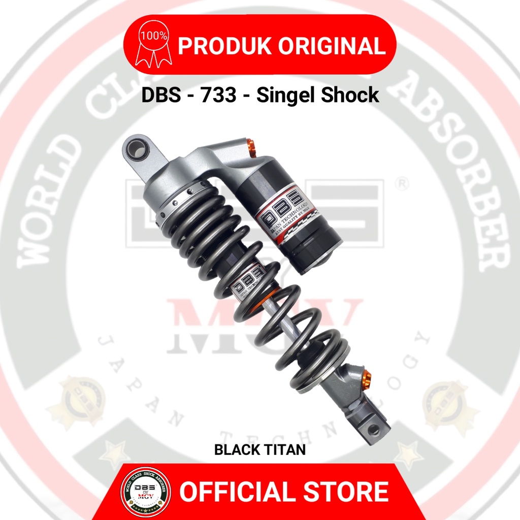 [ BISA COD ] Shock Tabung DBS 733 W SERIES Vario 125 Vario 150 Vario 160 X ride