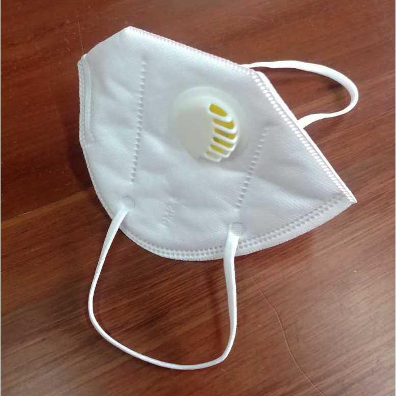 3D Masker Filter Udara Anti Polusi Respirator - 9001V ( Mughnii )