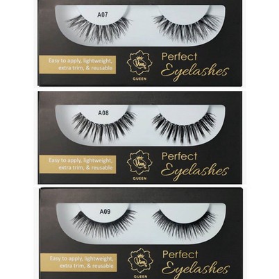 ✿ MADAME ✿VIVA QUEEN PERFECT FALSE EYELASHES - BULU MATA PALSU HITAM ORIGINAL