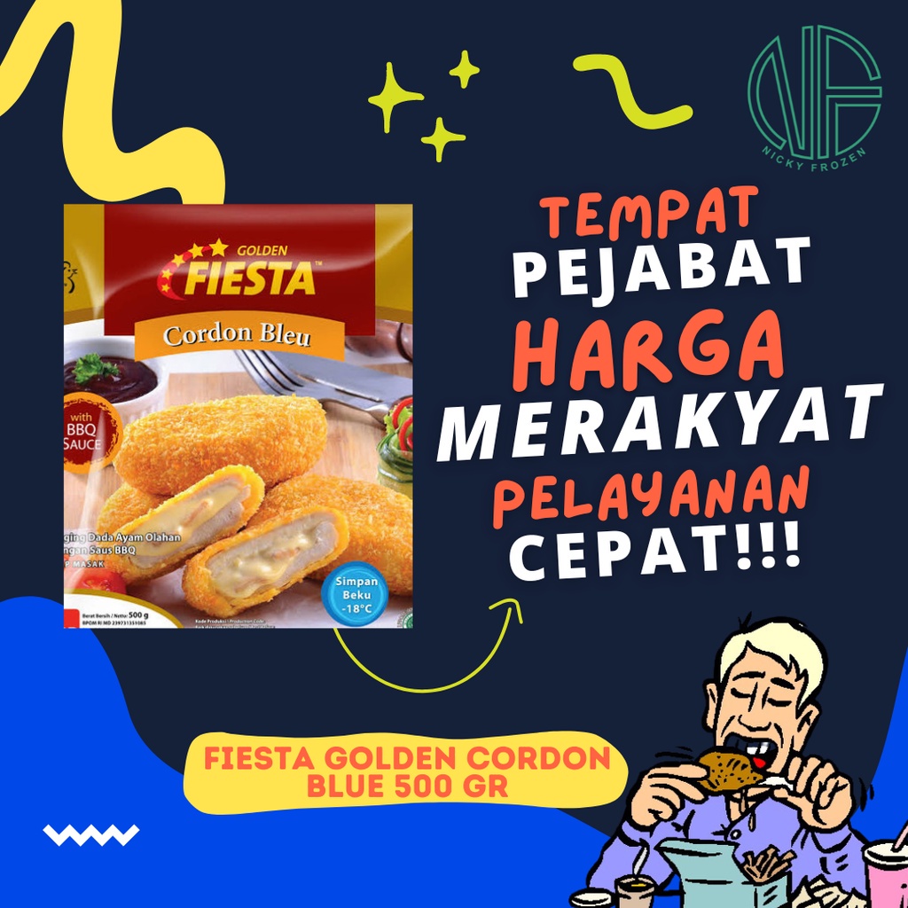 

FIESTA GOLDEN CORDON BLUE 500 G