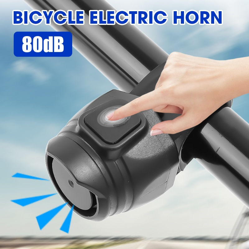 Usb Rechargeable Sepeda Motor Listrik Bell Tanduk/6Mode Stang MTB Jalan Bersepeda Anti-Pencurian Alarm Ring Aksesoris Sepeda