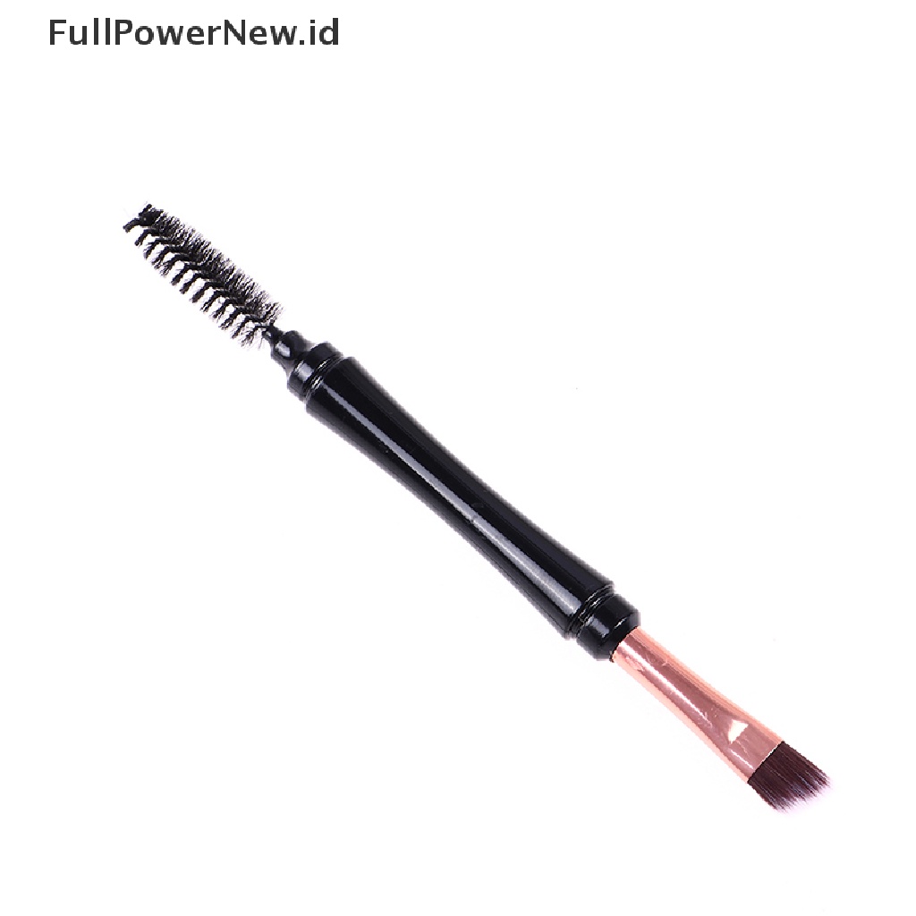 Power Dual Ended Sikat Alis Siku Dan Spoolie Brush Sikat Bulu Mata Dengan Cover ID