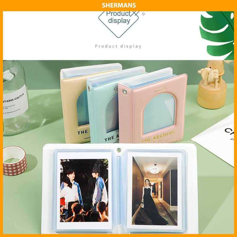 

[Ready Stock❤️]Polaroid 3 inci Sisipan Foto Album Berongga Koleksi Tiket Film Album Penyimpanan Kartu Kecil sherman