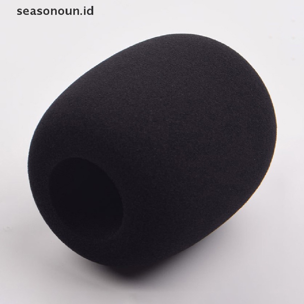 Seasonoun Microphone Windscreen Windshield Spons Busa Untuk Rode VideoMicro Compact Video Micro Recording Mic.