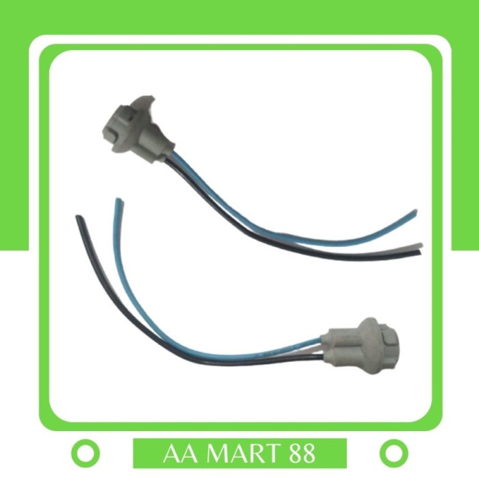 Soket Fitting lampu Sen / T 10 / lampu Senja