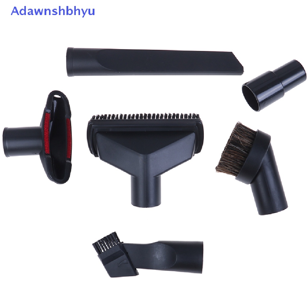 Adhyu 6Pcs universal 32mm vacuum cleaner Aksesoris cleaning kit brush nozzle ID