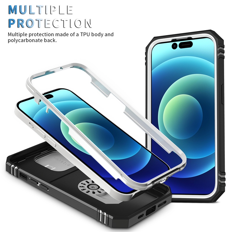 IPHONE Casing Pelindung Jendela Sliding Klasik Untuk Iphone14 13 12 11 Pro X XS Max6 7 8 14 Plus Casing Braket Berputar XR