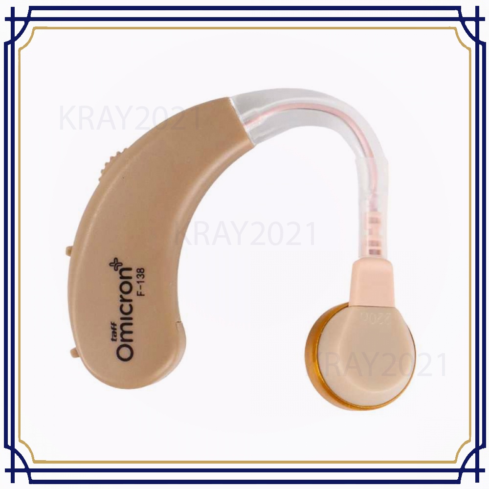 TaffOmicron Earphone Alat Bantu Dengar Hearing Aid - F-138