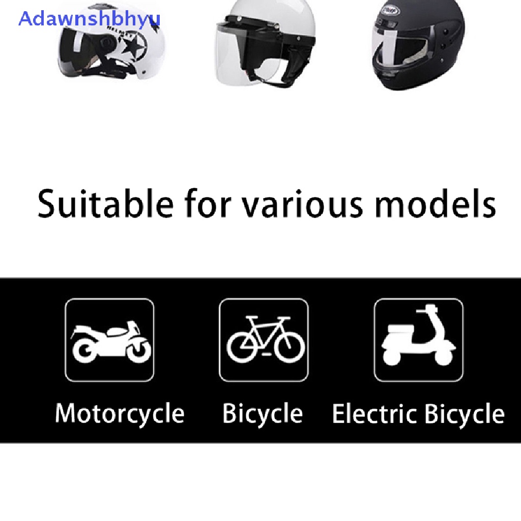 Adhyu Motorcycle Universal Helmet Lock Handlebar 22-26mm Anti-theft Security Motorbike ID