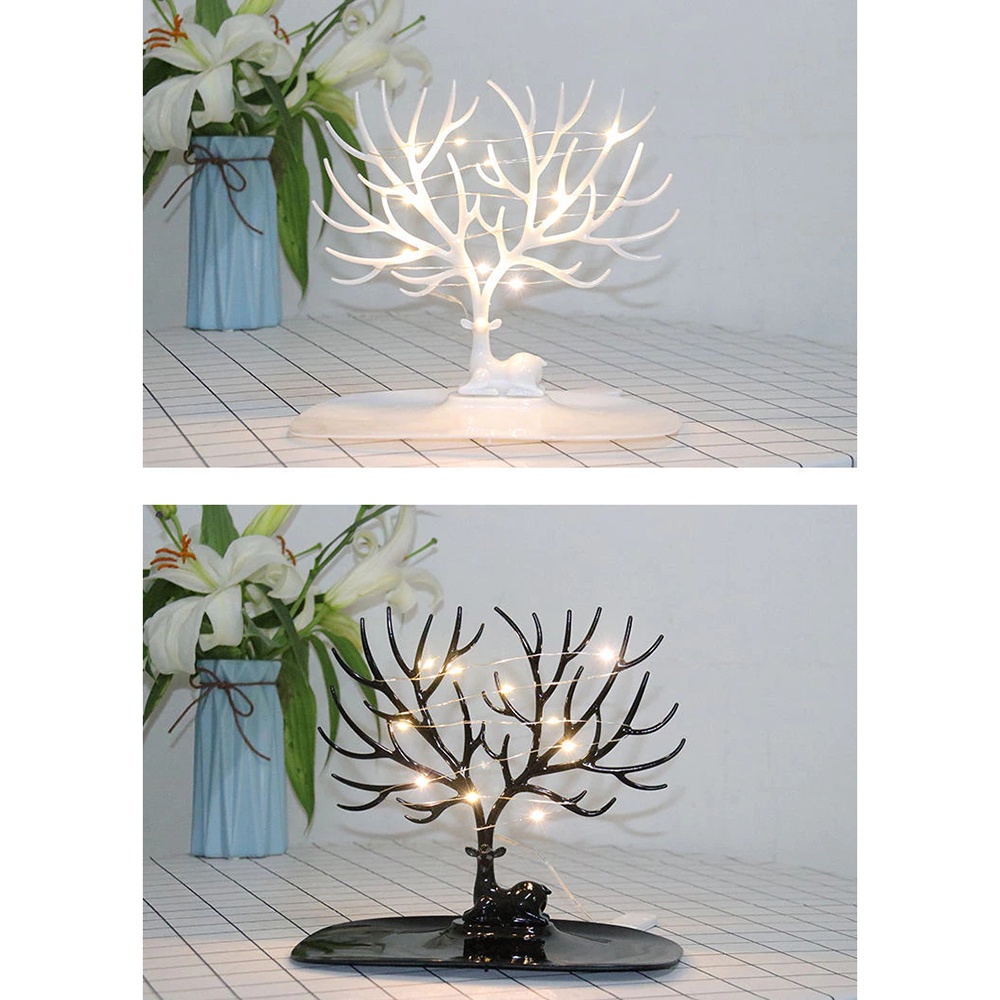 LaMaxza Tempat Gantungan Perhiasan Jewelry Display Tray Stand - 7RPH05BK