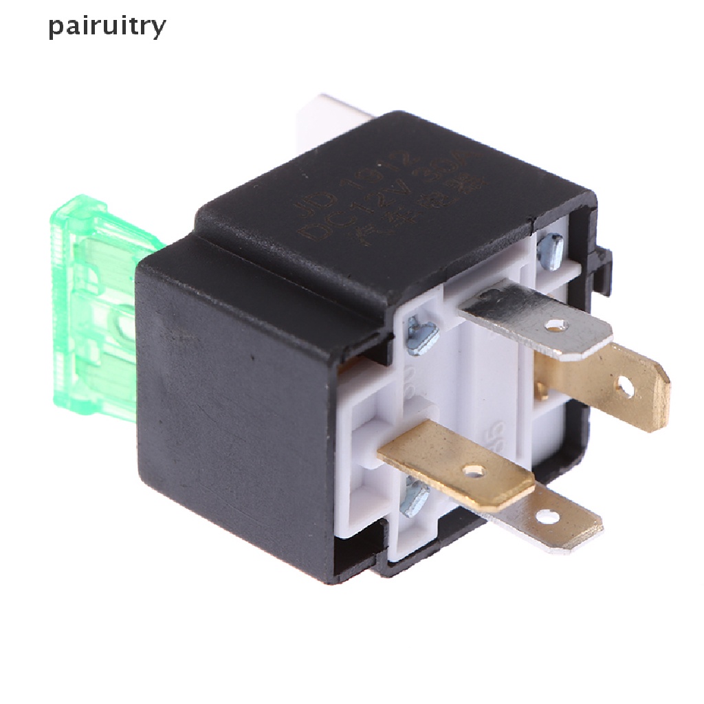 Prt 12V 30A Mobil Auto Otomotif Heavy Duty Relay 4Pin Fuse Fused On/Off SPST PRT