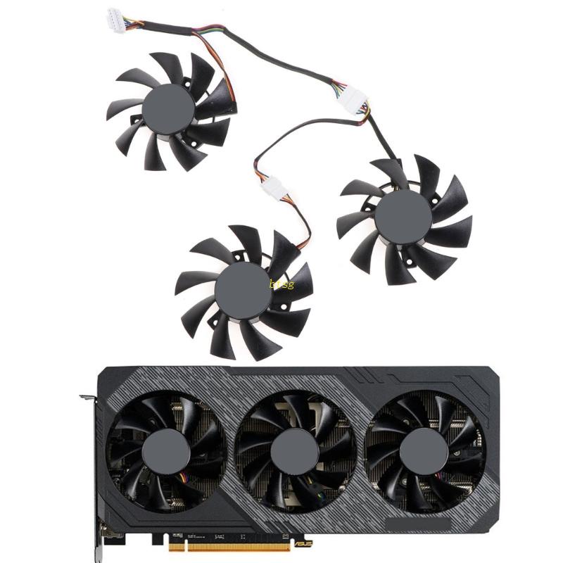 Bt GPU Cooler Fan Untuk RX5700 RX5700 XT VGA Fan Kartu Grafis Pendingin 7Pin 12V