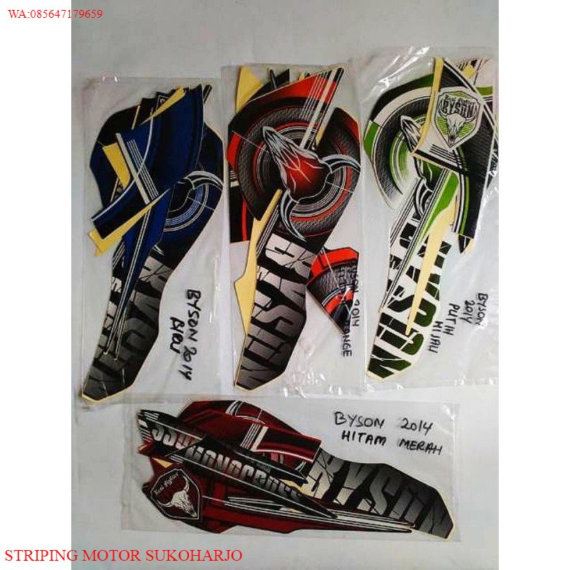 (ORI) striping ori yamaha byson / decal ori yamaha byson KUALITAS ORIGINAL MURAH