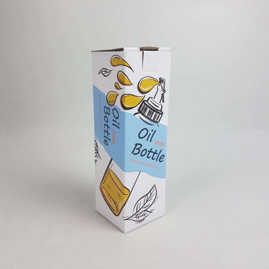 (BISA COD) FTIHSHP Homielife Botol Minyak Olive Oil Kaca Bottle 200ml - CN297