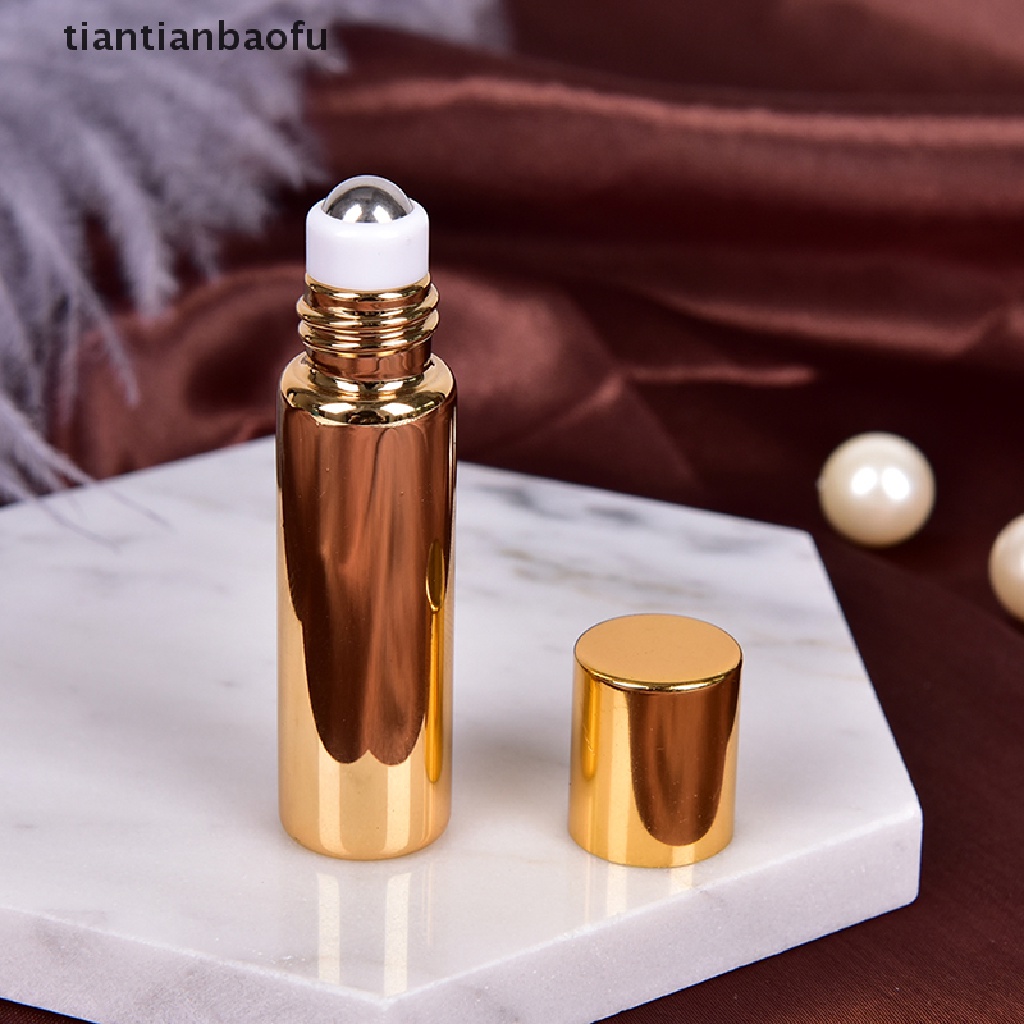 [tiantianbaofu] Botol Roller 5ML s Botol Isi Ulang Wadah Deodoran Butik