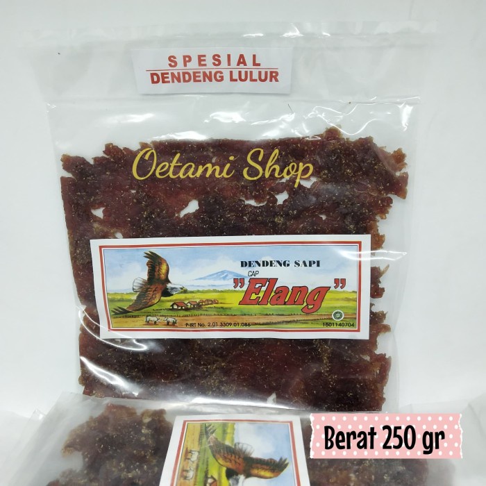 

[Ready Stock]bisa Cod Dendeng Sapi Special LULUR - Pedas