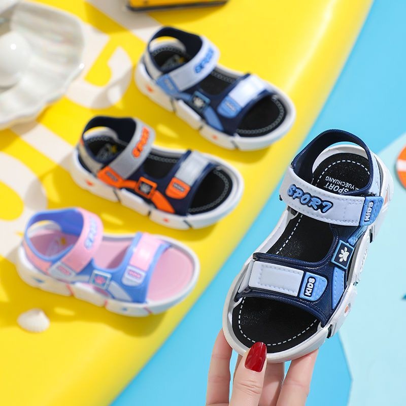 2023SH2107 Sepatu sendal import gunung anak laki laki dan perempuan sendal anak unisex import sandal anak laki laki dan perempuan bahan karet elastis dan empuk kualitas premium size 21-30