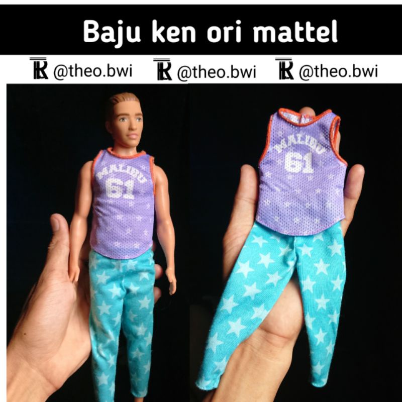 Baju ken ori matel, baju ken fashionistas | Theo R