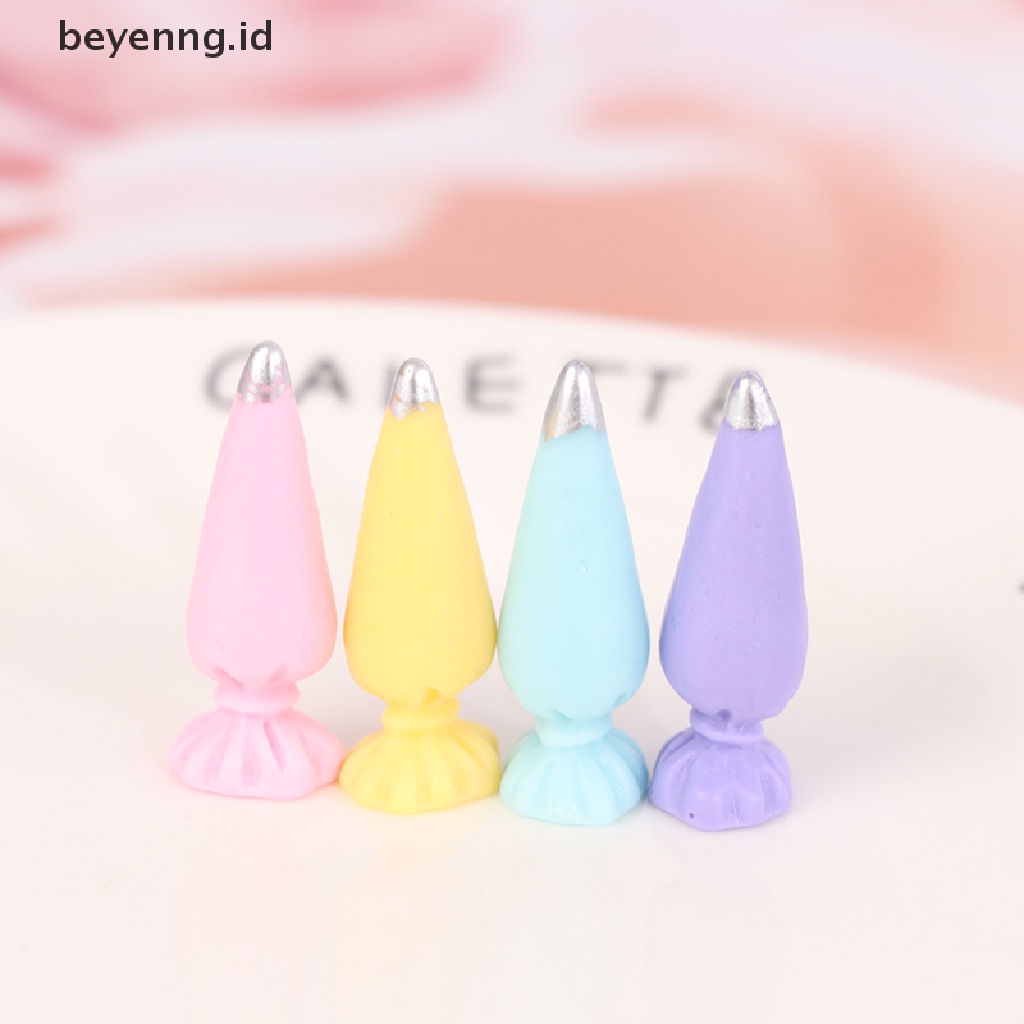 Beyen 10pcs Miniatur Tas Kue Kering Rumah Boneka Pretend Play Makanan Boneka Untuk Dekorasi Dapur ID