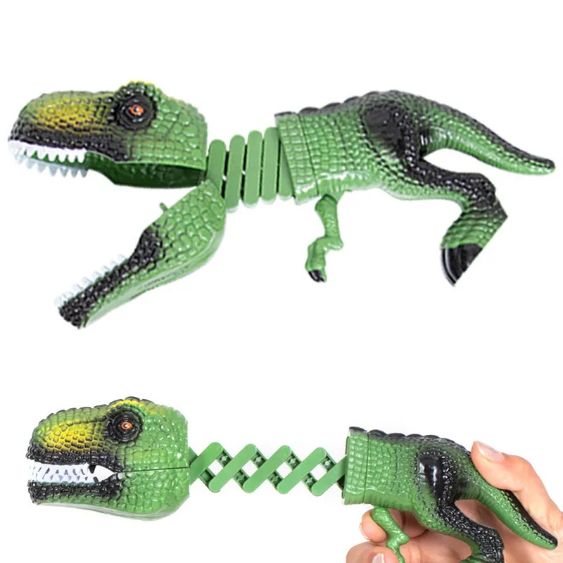 Novelty Dinosaurus Hiu Grabber Mainan Dinosaur Bite Game Teleskopik Klip Kreatif Pick Up Cakar Orang Tua-Anak Mainan Interaktif Untuk Anak Dewasa