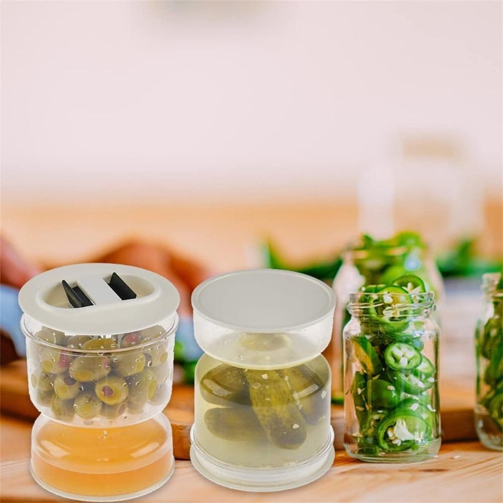 [Elegan] Toples Acar2023Desain Jam Pasir Multifungsi Rumah Tangga Kapasitas Besar Pemisah Jus Anti Bocor