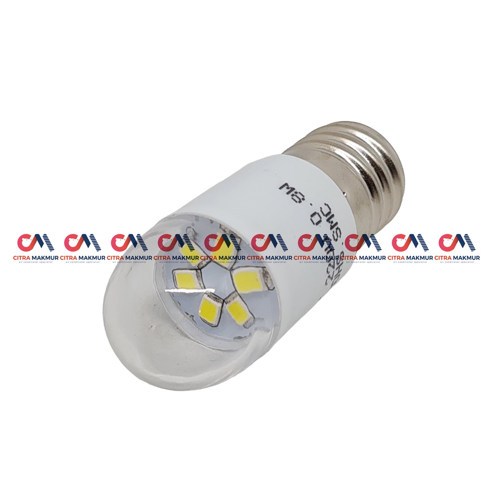 Lampu Bohlam Kulkas LED E17 dalam Lemari Es Freezer fitting 1 Watt 1watt E 17 220 Volt 5,5 cm