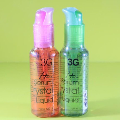 3G Hair Serum Crystal Liquid Vitamin Rambut 120 ml