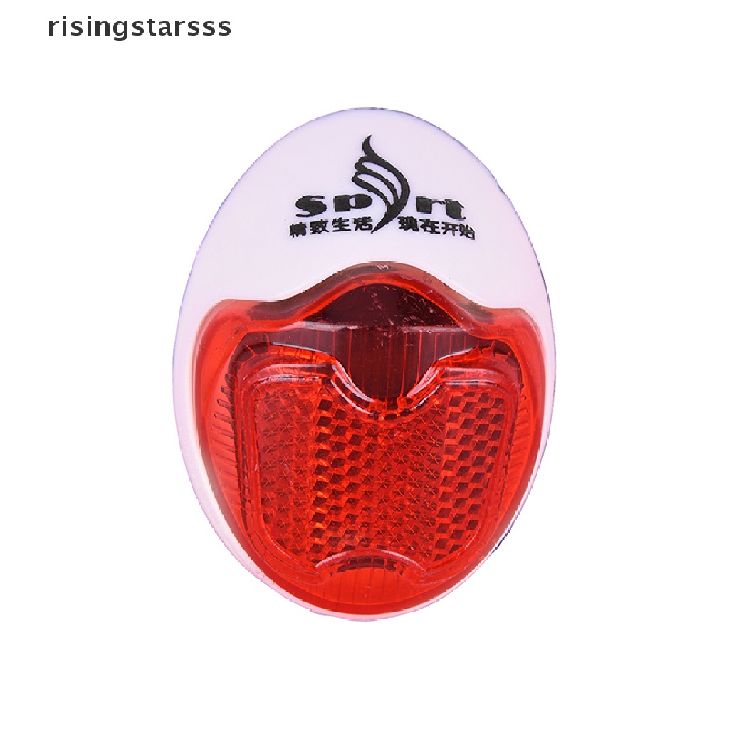 Rsid Span-new Sepeda Bike Rear Fender Safety Warnning Reflektor Tail Cycling Warning Light Jelly
