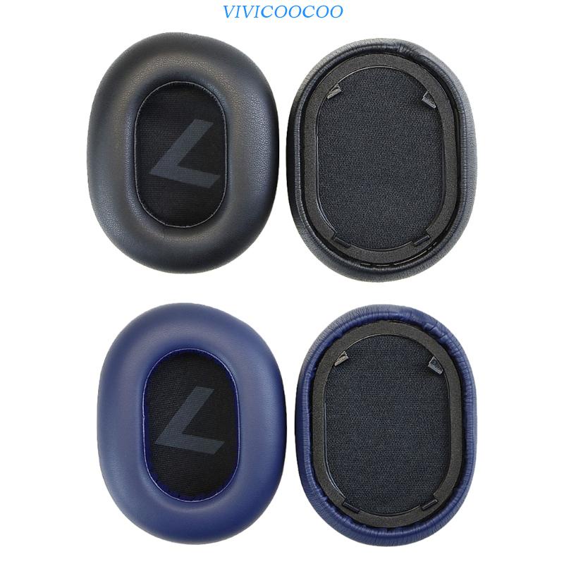 Vivi 2Pcs Earpads Bahan Kulit PU Earphone Sponge Cover Untuk Backbeat Go810