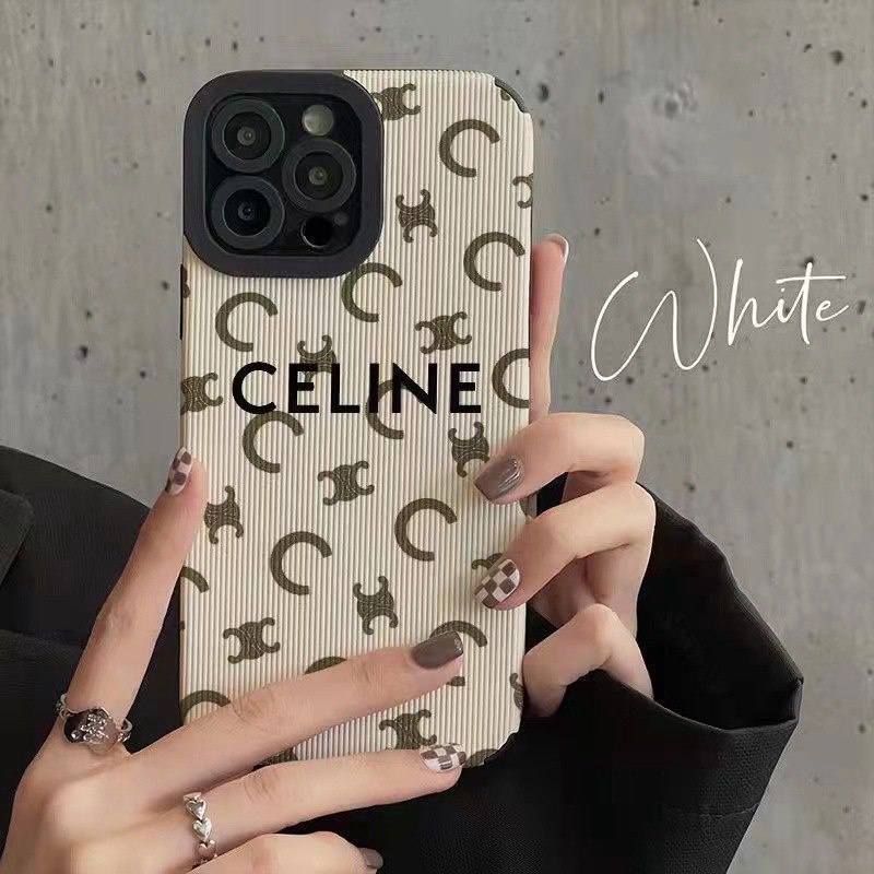 Fashion Full C CELINE Soft Case HP VIVO V9 Y11 Y12i Y12 Y15 Y17 Y12S Y20 Y20i Y20S Y19 Y93 Y91C S1 V15 Pro Y50 Y30 Y30i V20 Z1 Pro Y52S Y31S V5 V5S V21 4G V23 5G Y83 FTD Stripe Casing