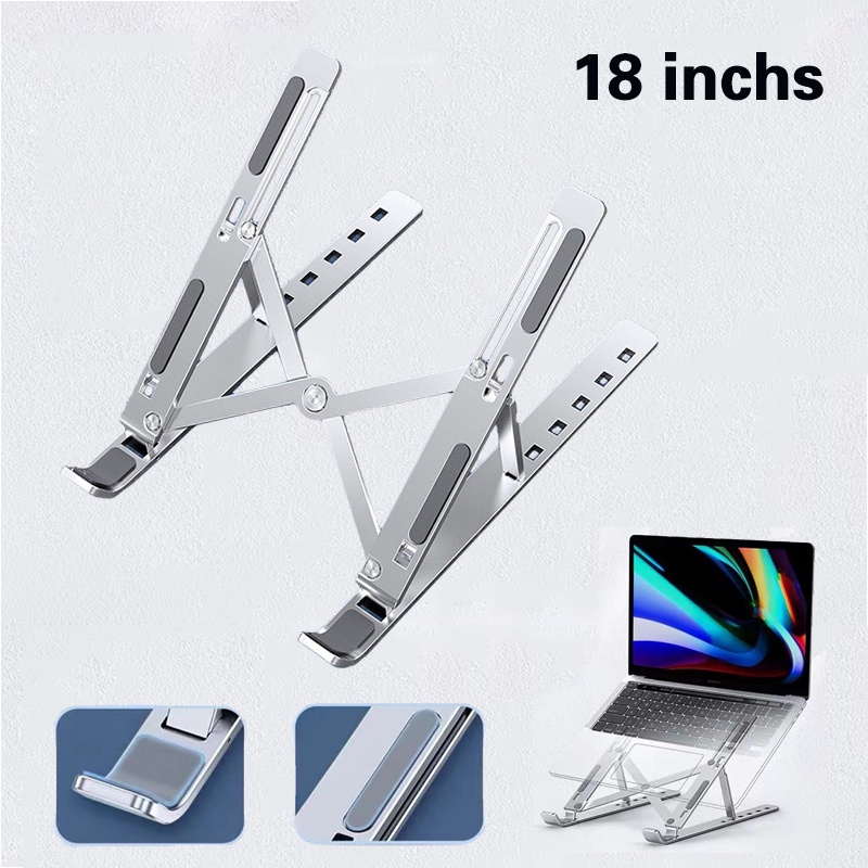 Tablet Stand Laptop Stand Holder Lipat Adjustable Anti Slip Untuk Laptop/Notebook