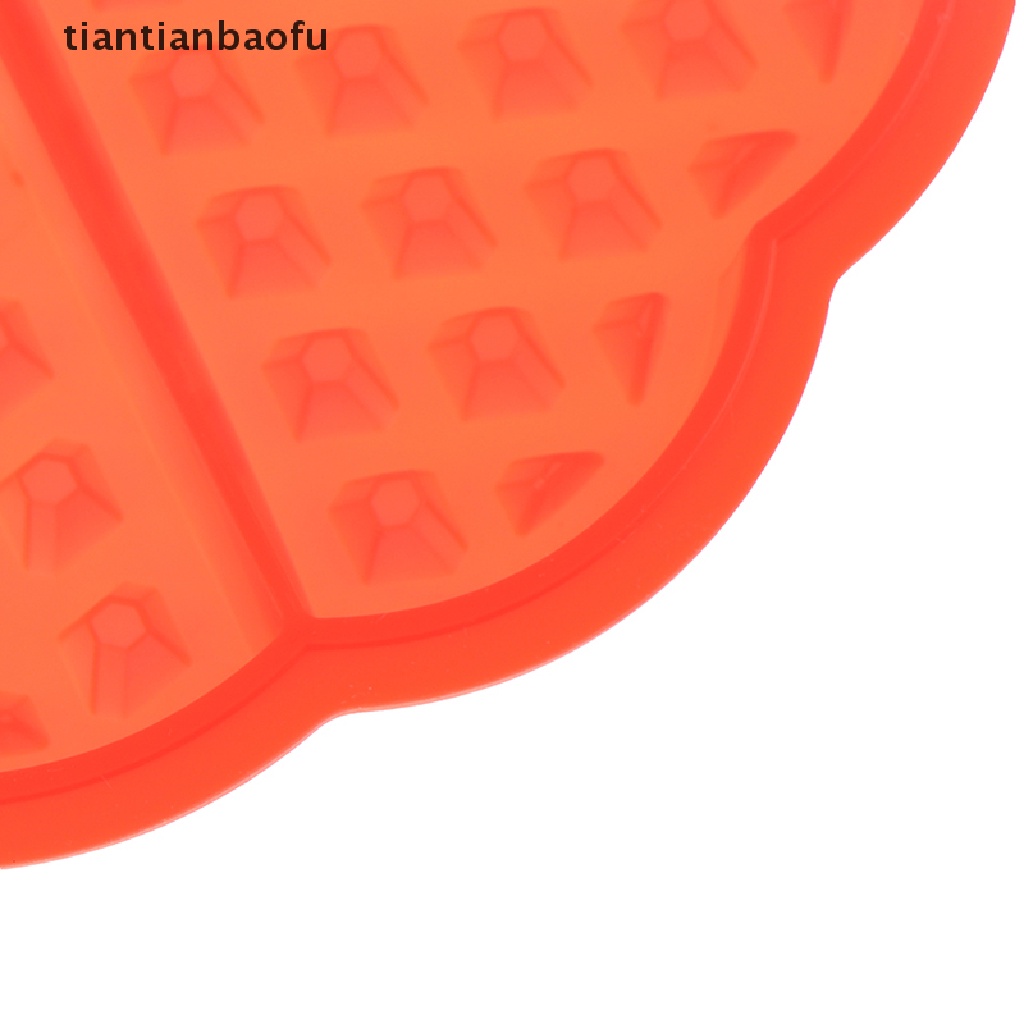 [tiantianbaofu] Cetakan Waffle Dapur Non Cake Mould Makers Kitchen Silikon Waffle Bakeware Butik