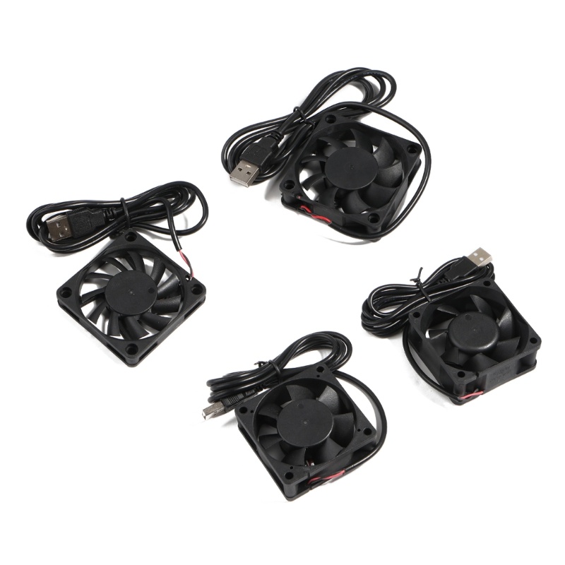 Vivi 1Pack 60mm Kipas Angin USB 5V Brushless DC Cooling Fans Untuk PC Komputer Case Cooler