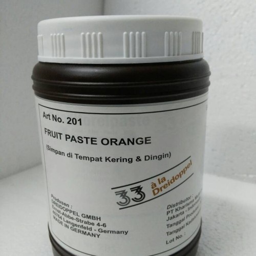 

Dreidoppel Flavour Orange Paste / Jeruk Pasta Repack 1000gr 1kg