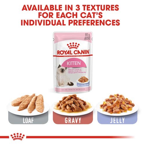 Royal Canin Kitten Jelly 85gr Wet Food Makanan Kucing Basah