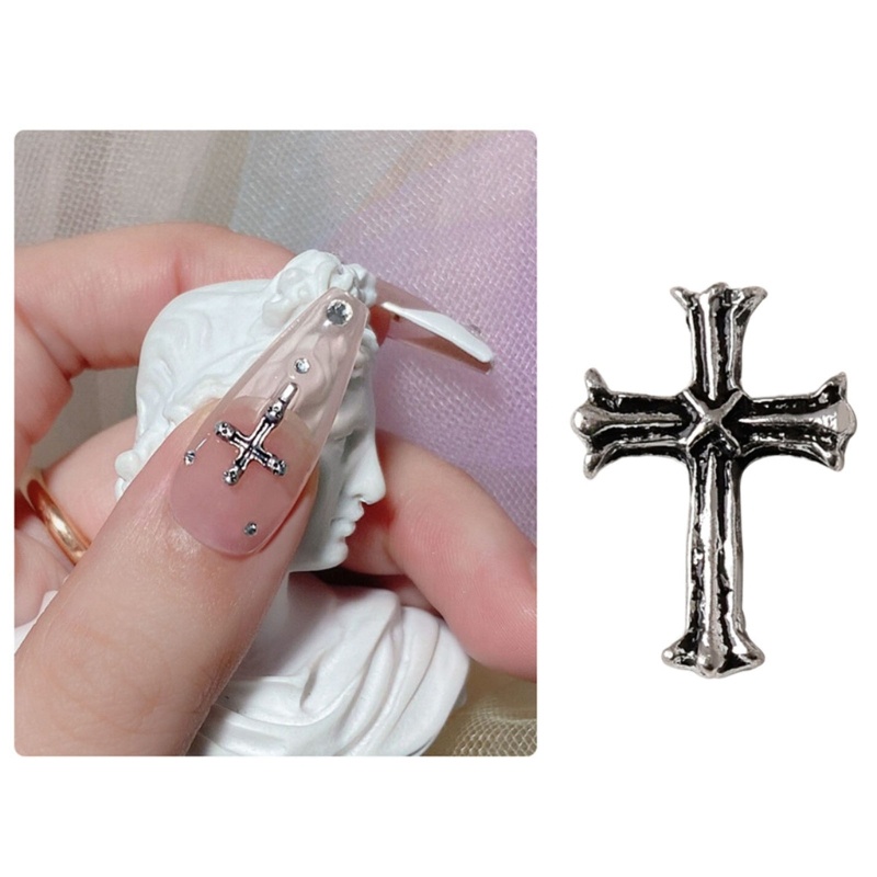 Siy Giwang Nail Art Alloy 3D Perlengkapan Kuku Paku Keling Untuk Dekorasi Nail Art DIY