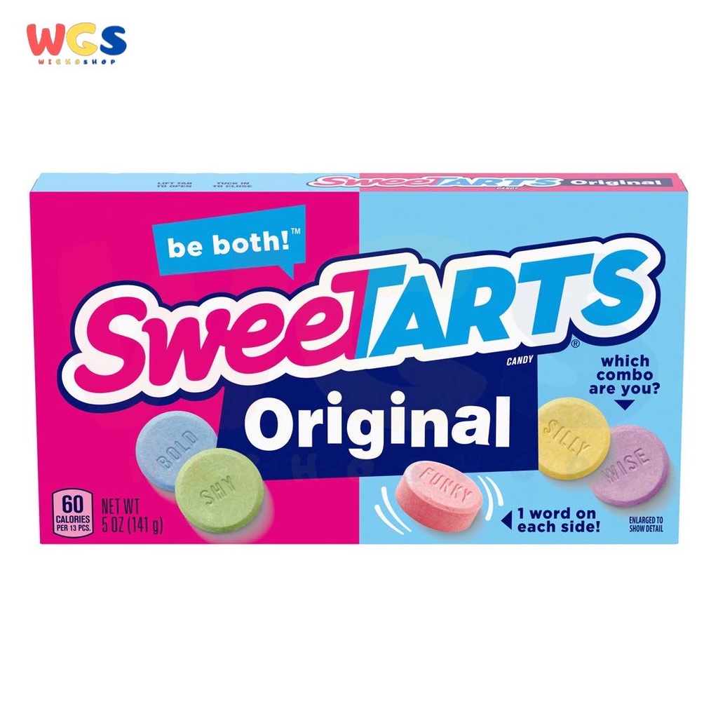 Permen Sweetarts Original Theater Box Chew Candy 5oz 141g