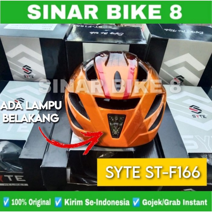 Helm Sepeda SYTE ST F 166 Untuk Dewasa