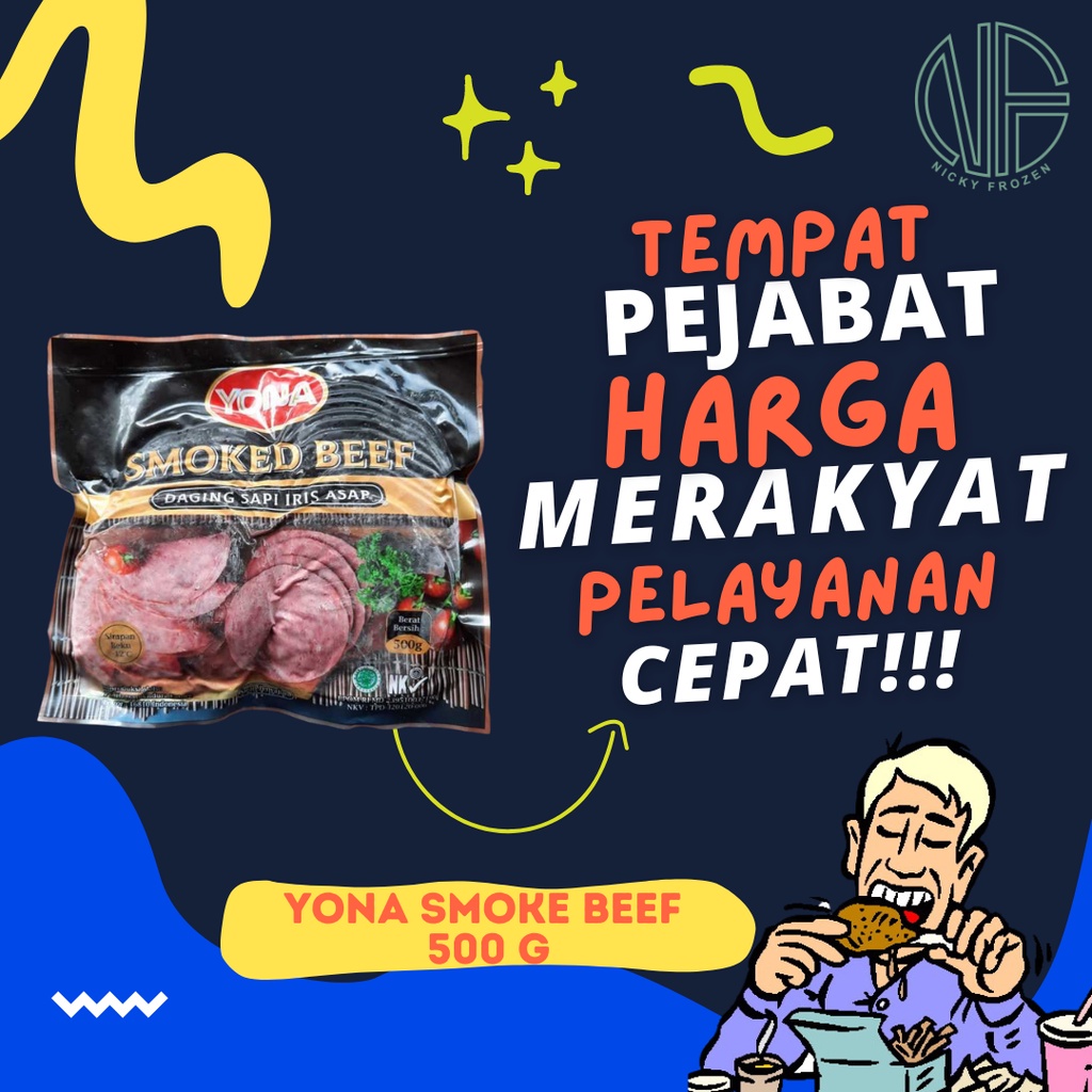 

YONA SMOKE BEEF 500 G