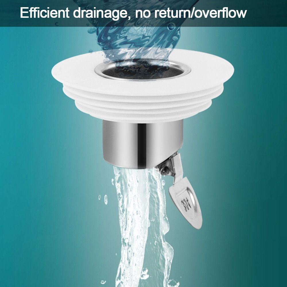 Wonder Floor Drain Dapur Pencegah Serangga One Way Valve Sewer Stopper Seal Colokan Pipa Air