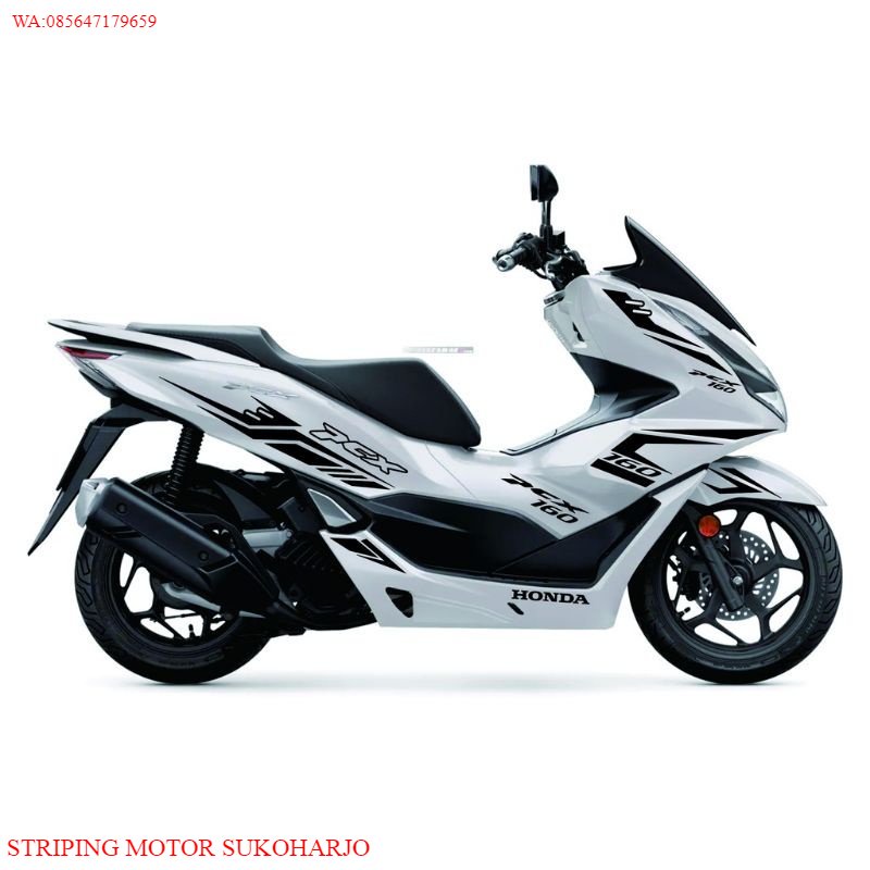 (PREMIUM) stiker lis body pcx 160 new 2021 stiker cutting stiker striping pcx 160 new DESAIN 2023