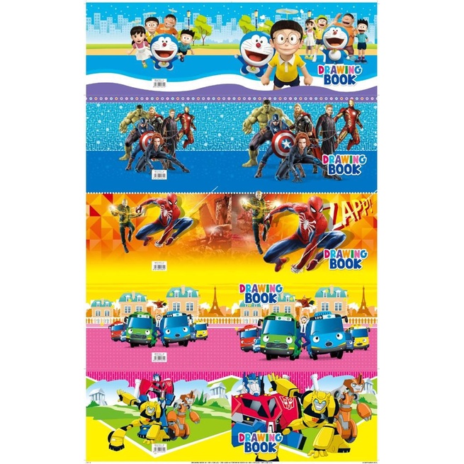 

DISKON SHOPEE/ BUKU GAMBAR A4 DODO [PACK -10 BUKU] - LAKI