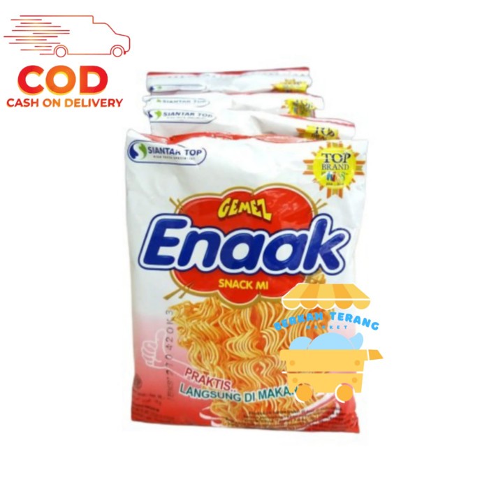 

MIE GEMEZ ENAAK Renceng isi 10 x 18gr Mie Gemes Enak Rencengan snack