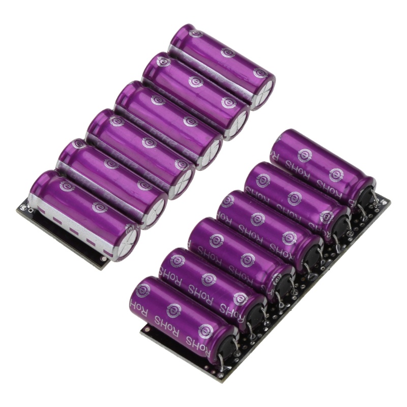 Bt Super Ultracapacitor Cadangan Power Supply Farad Kapasitor Papan Baris Tunggal 18V 1.6F Untuk Modul Perlindungan Untuk Mobil