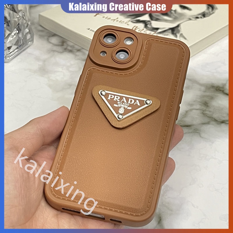 IPHONE Casing Ponsel Bentuk Prada Untuk Iphone14 Pro Max13 12 11 ProMax Xs Max Xr X Xs Casing Soft Back Cover